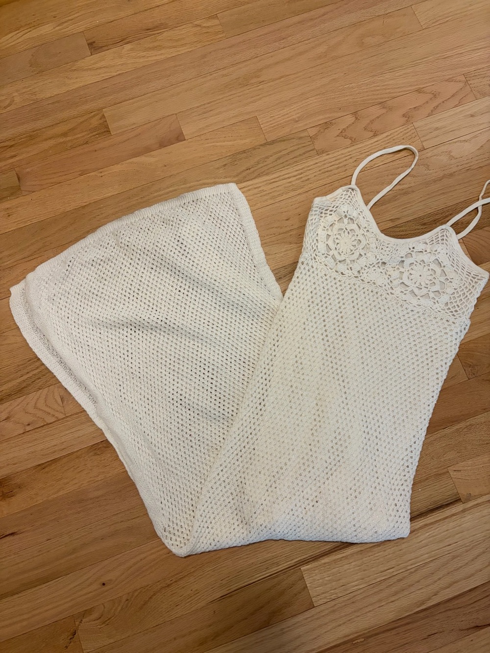 Studio F Crochet Maxi Dress